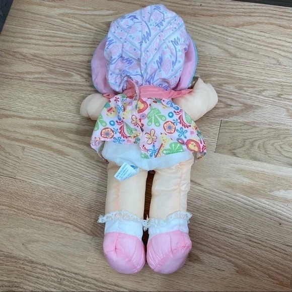 Vintage Fisher Price Puffalump Kids Doll 1992 Pink